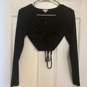 GARAGE L/S tie front top